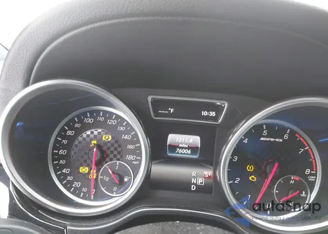 2019 Mercedes-Benz Amg Gle 43 Coupe 4Matic z USA, uszkodzony, nr VIN 4JGED6EB9KA154089